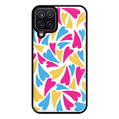 Pansexual Hearts - Pride Phone Case for Galaxy A12