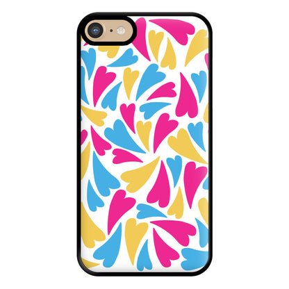 Pansexual Hearts - Pride Phone Case for iPhone 6 / 7 / 8 / SE