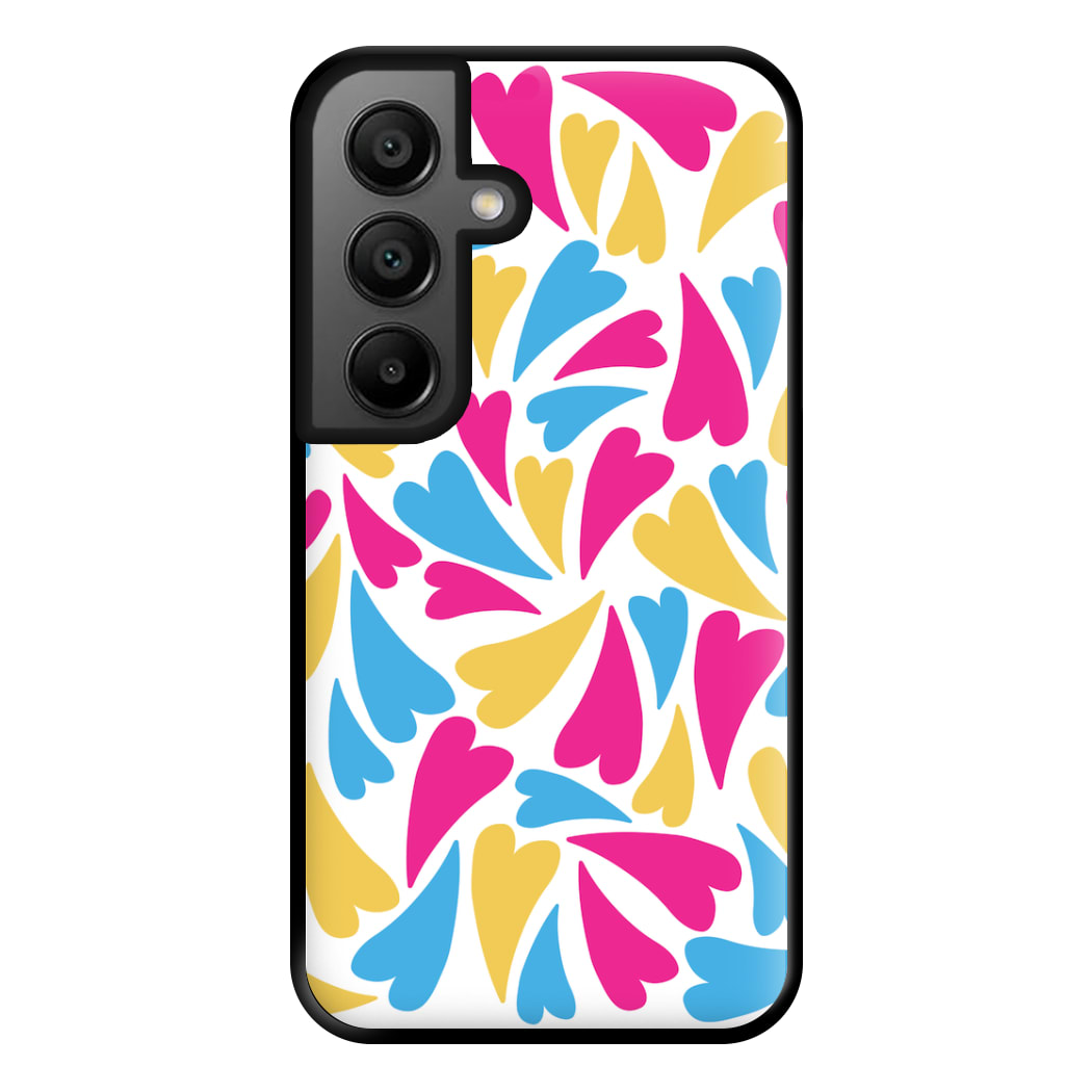 Pansexual Hearts - Pride Phone Case for Google Pixel 8