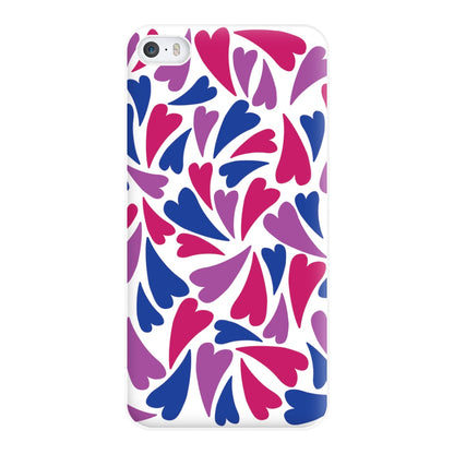 Bisexual Hearts - Pride Phone Case for iPhone 5 / 5s / SE 2016