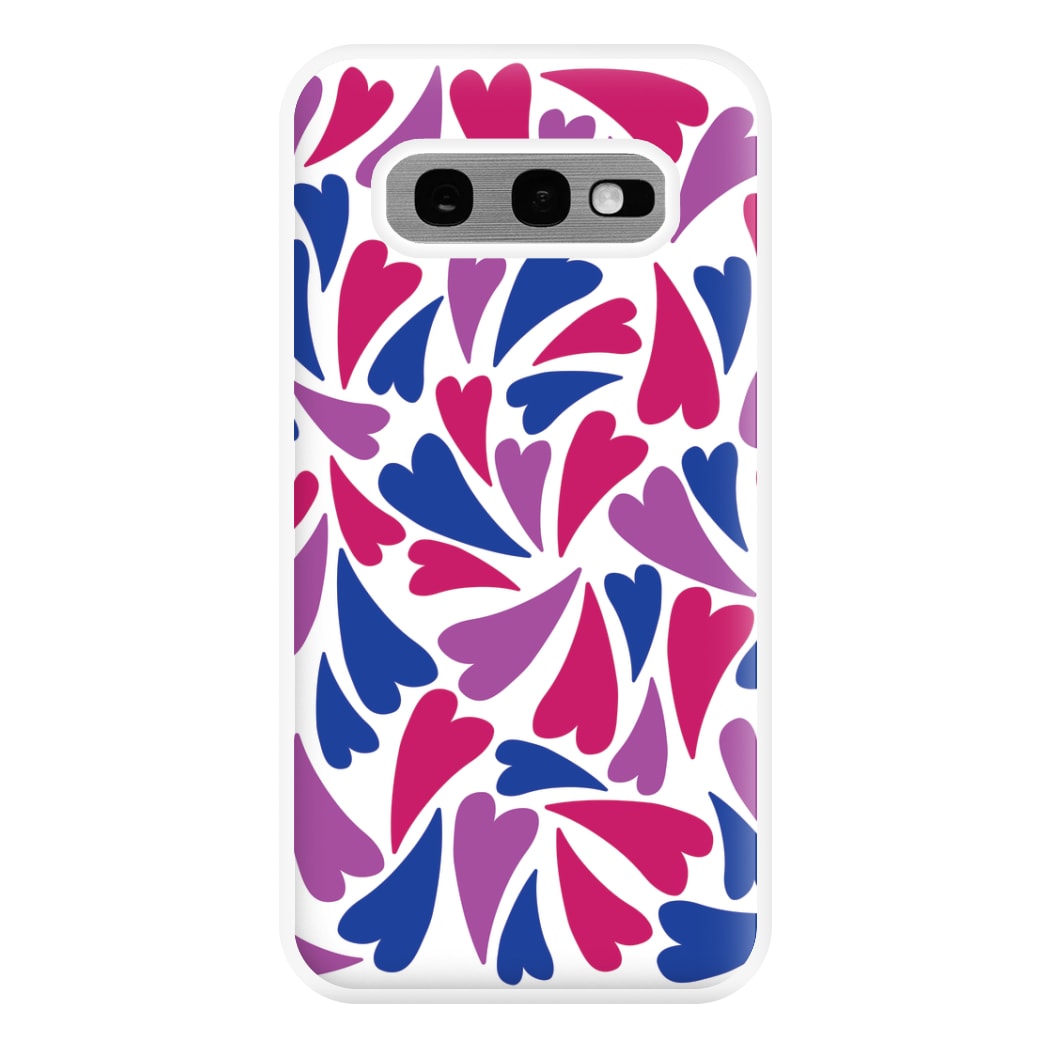 Bisexual Hearts - Pride Phone Case for Galaxy S10e