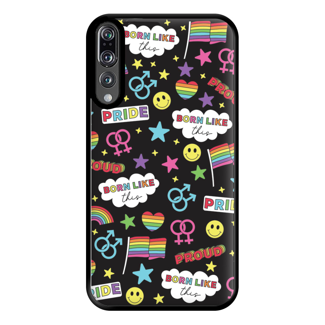 Dark Pride Stickers Phone Case for Huawei P20 Pro