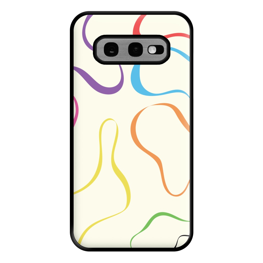 Rainbow Ribbons Phone Case for Galaxy S10e