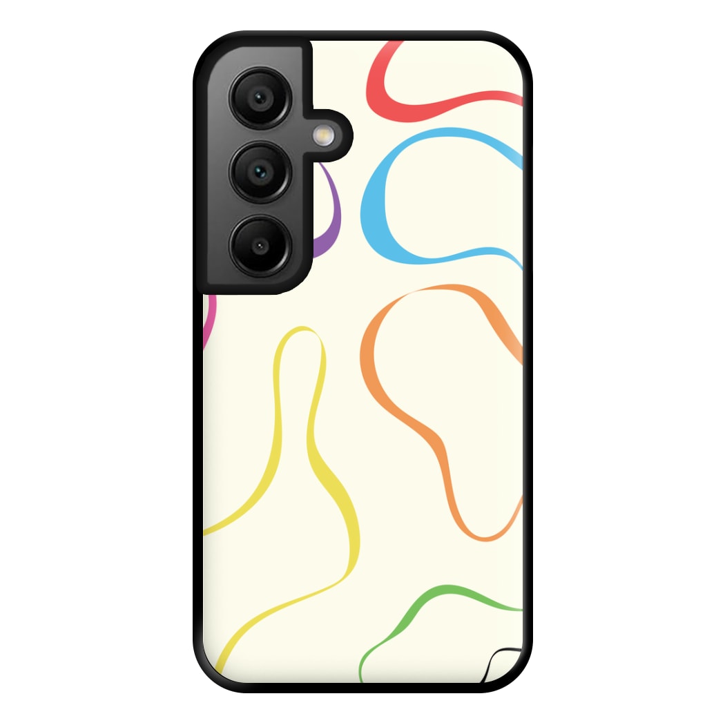 Rainbow Ribbons Phone Case for Google Pixel 8