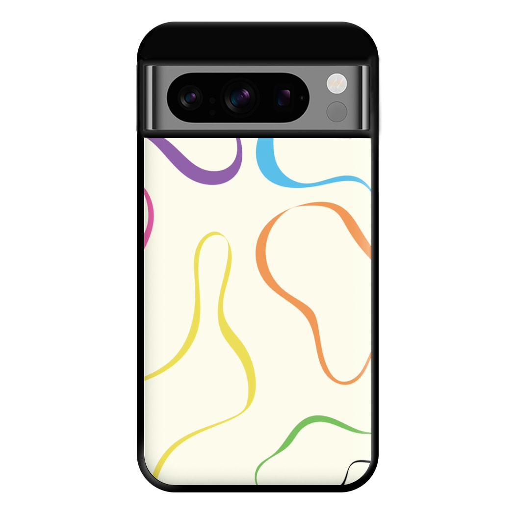 Rainbow Ribbons Phone Case for Google Pixel 8 Pro