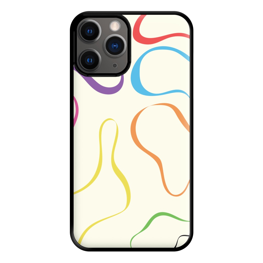 Rainbow Ribbons Phone Case for iPhone 12 Pro Max