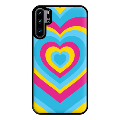 Pansexual Pride Heart Phone Case for Huawei P30 Pro