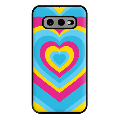 Pansexual Pride Heart Phone Case for Galaxy S10e