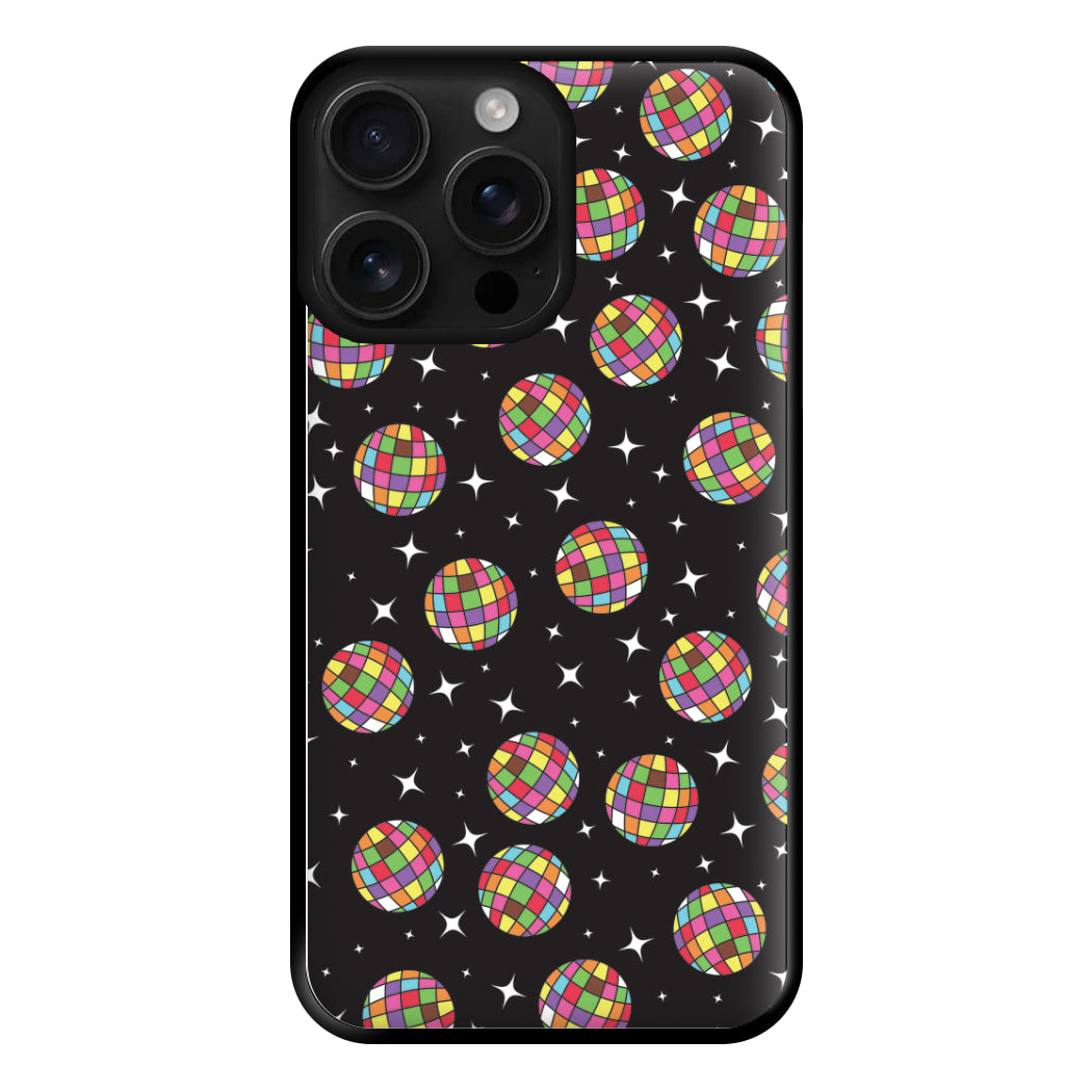 Rainbow Discoballs Phone Case