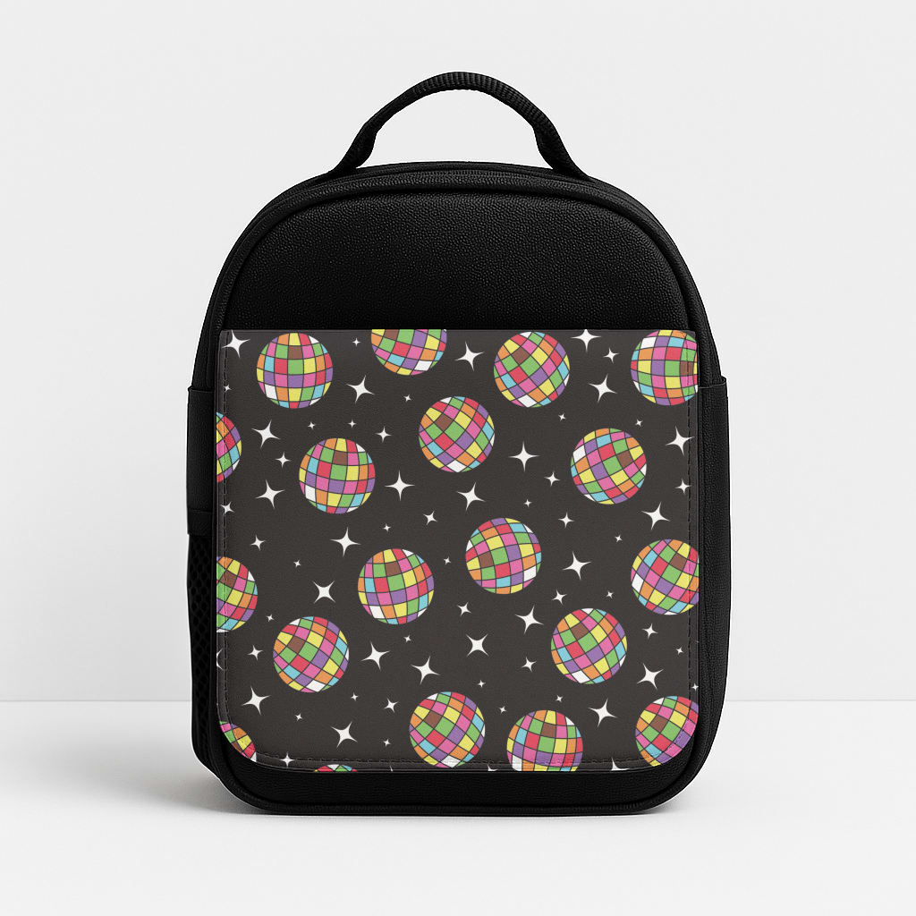 Rainbow Discoballs Insulated Lunchbox