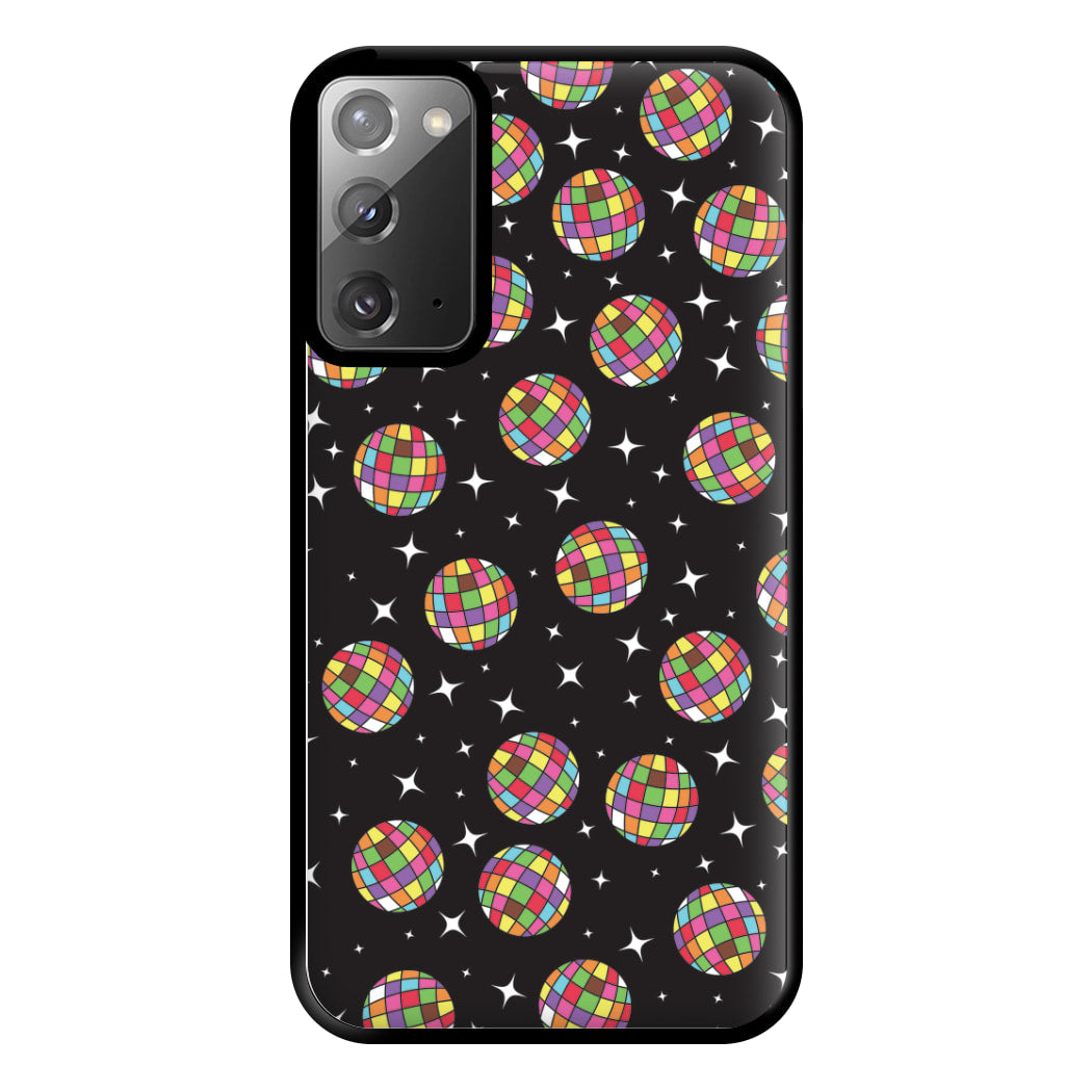 Rainbow Discoballs Phone Case for Galaxy Note 20 Ultra