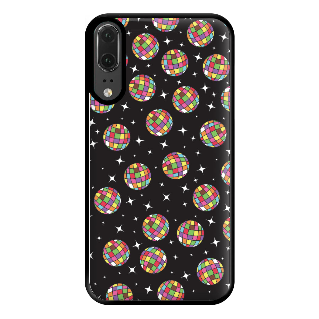 Rainbow Discoballs Phone Case for Huawei P20