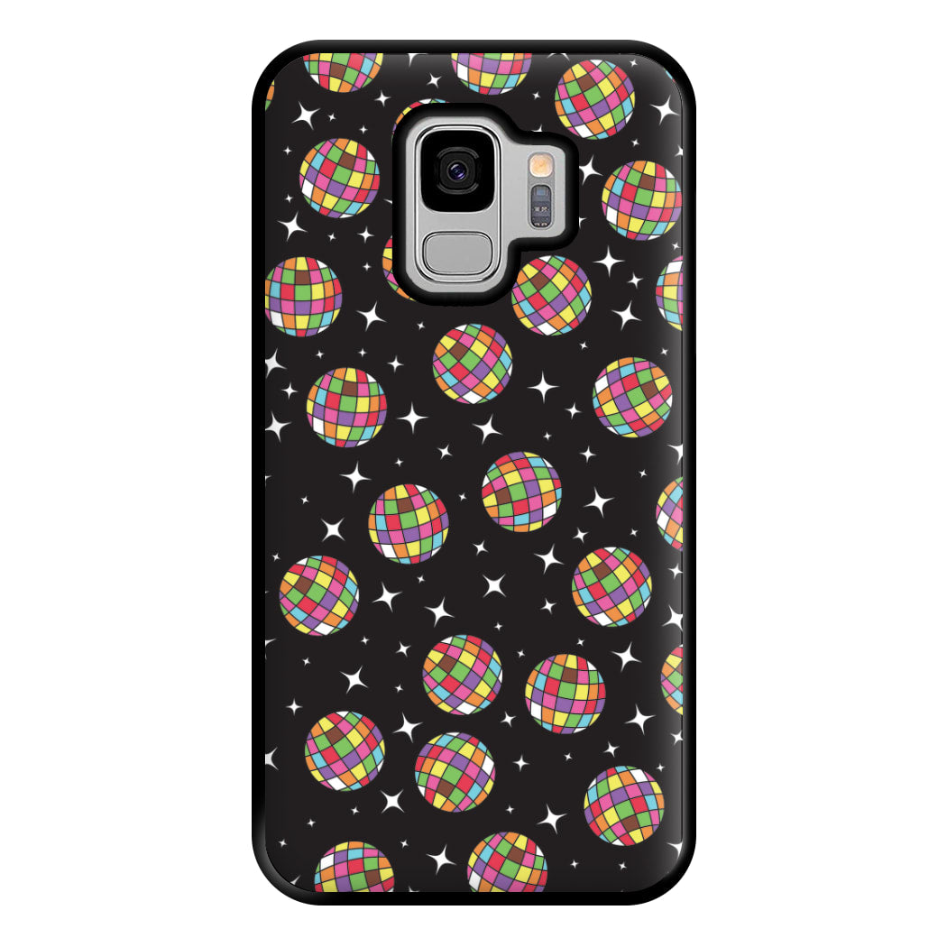 Rainbow Discoballs Phone Case for Galaxy S9 Plus