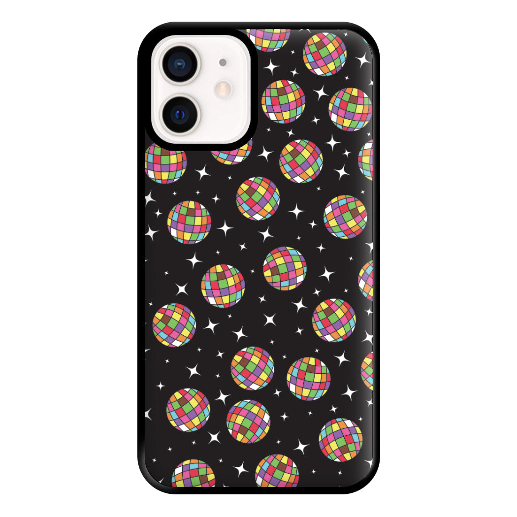 Rainbow Discoballs Phone Case for iPhone 13 Mini