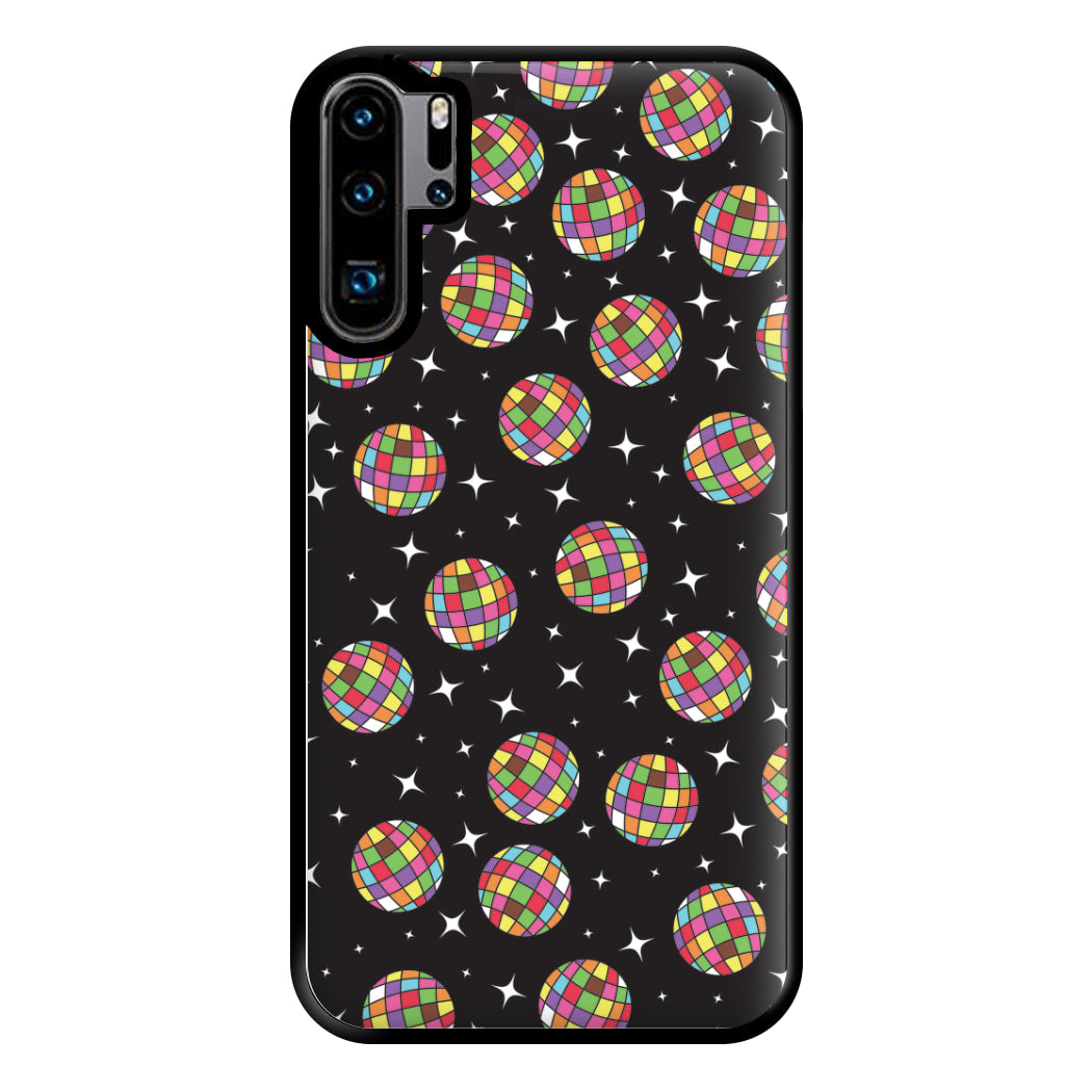 Rainbow Discoballs Phone Case for Huawei P30 Pro