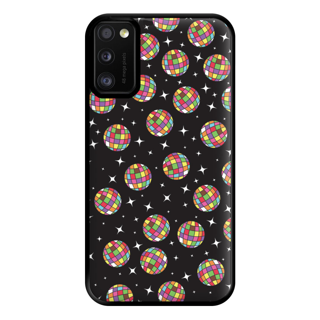 Rainbow Discoballs Phone Case for Galaxy A41