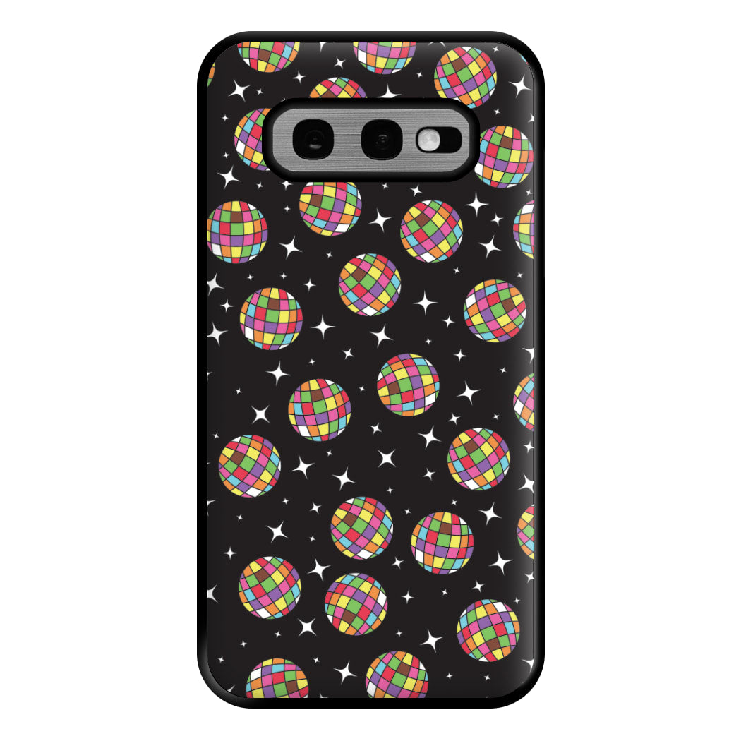 Rainbow Discoballs Phone Case for Galaxy S10e