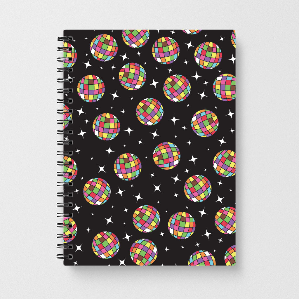 Rainbow Discoballs Notebook