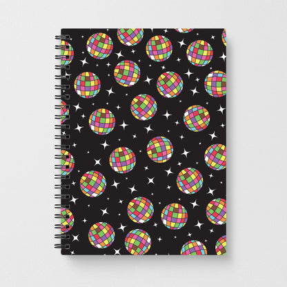 Rainbow Discoballs Notebook