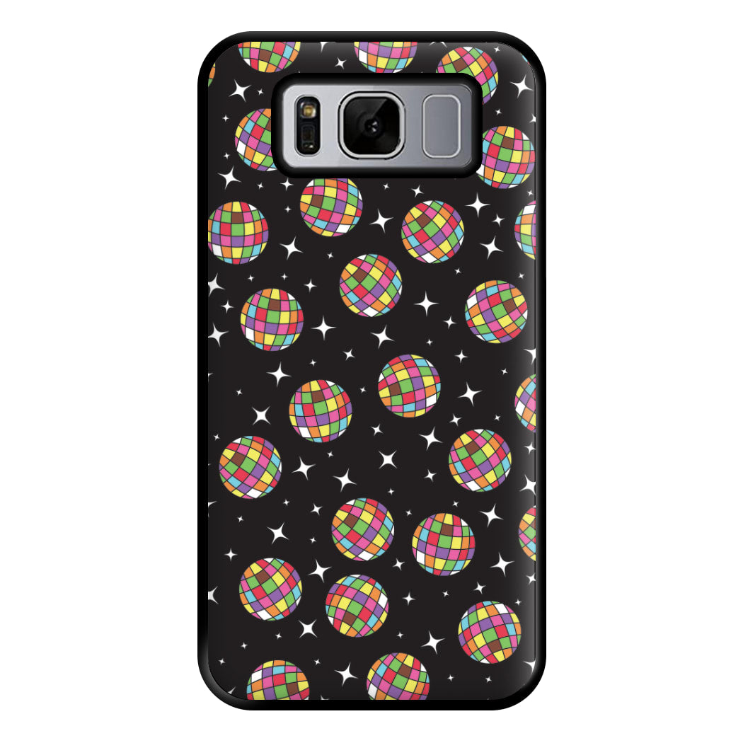 Rainbow Discoballs Phone Case for Galaxy S8 Plus