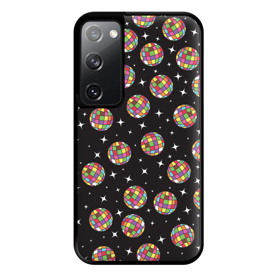 Rainbow Discoballs Phone Case for Galaxy S20