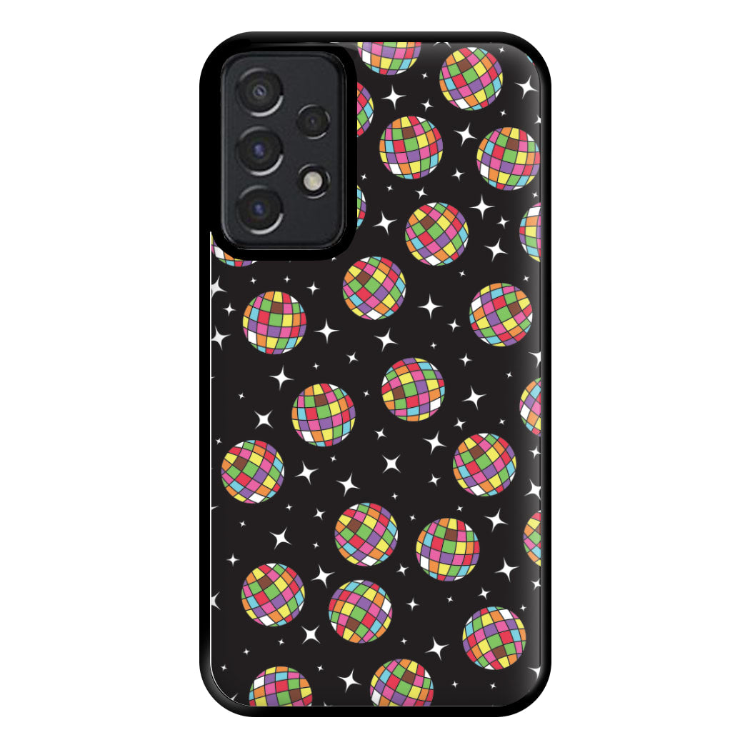 Rainbow Discoballs Phone Case for Galaxy A52 / A52s