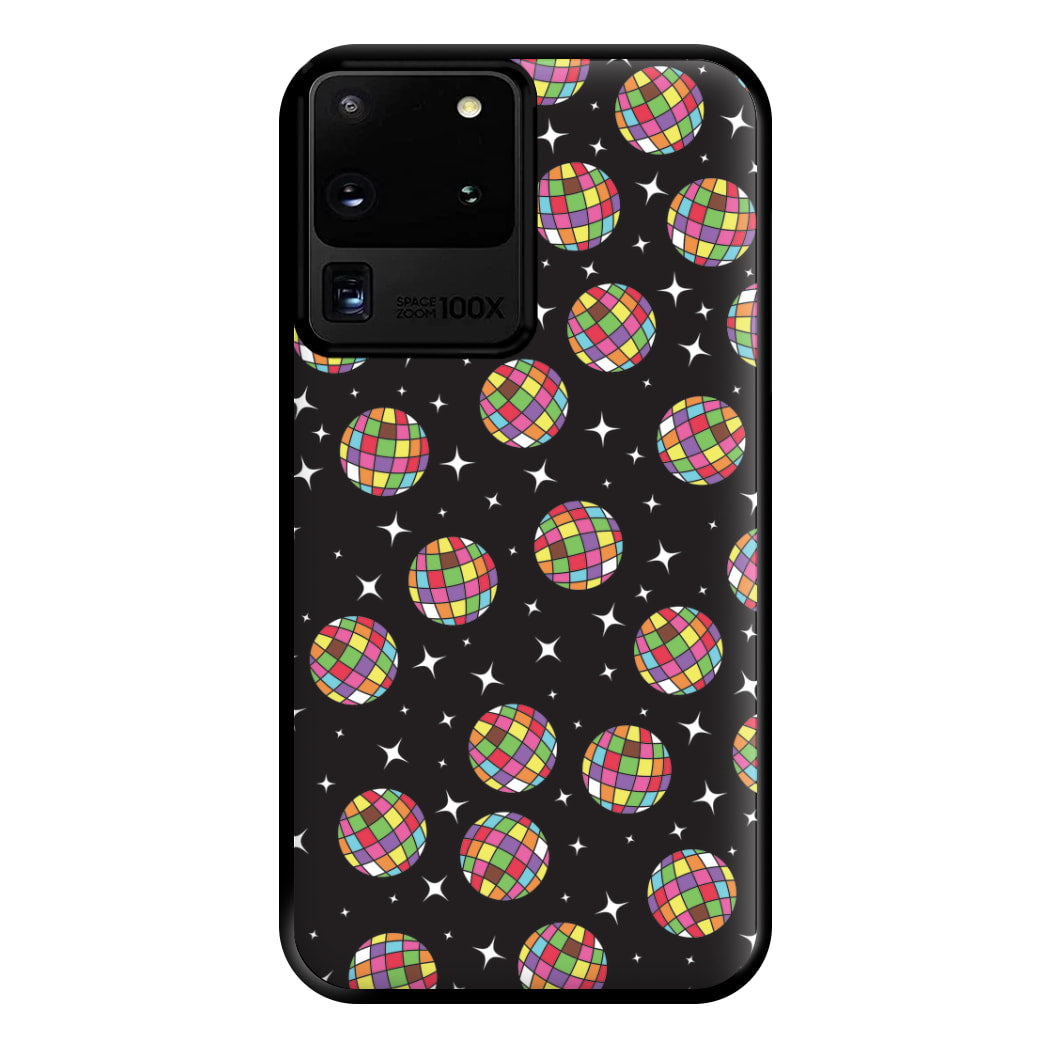 Rainbow Discoballs Phone Case for Galaxy S20 Ultra