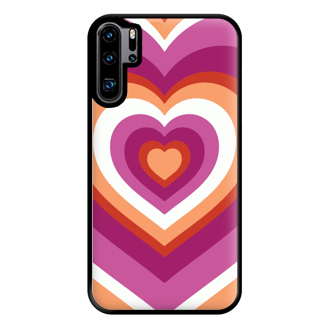 Lesbian Pride Heart Phone Case for Huawei P30 Pro