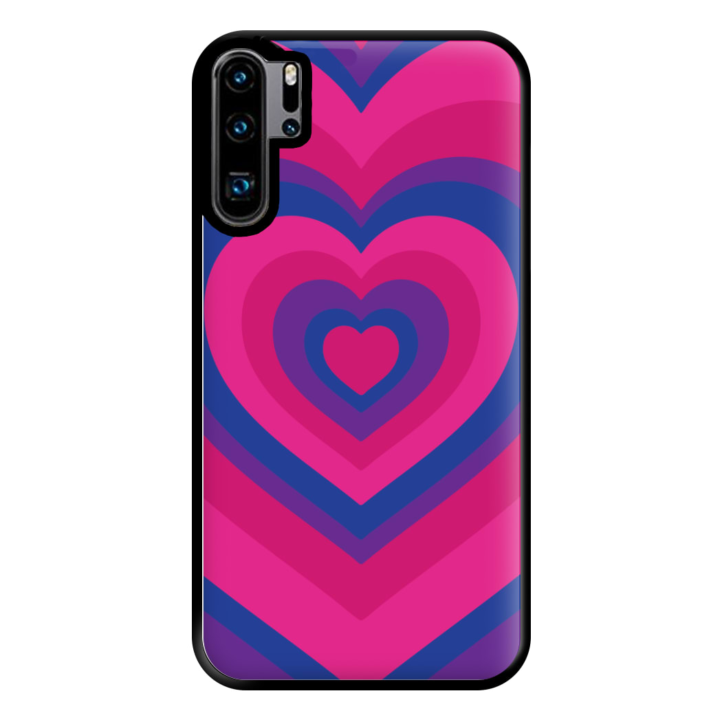 Bisexual Pride Heart Phone Case for Huawei P30 Pro