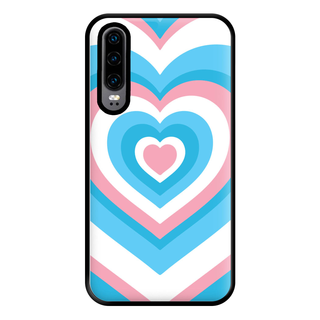 Trans Pride Heart Phone Case for Huawei P30