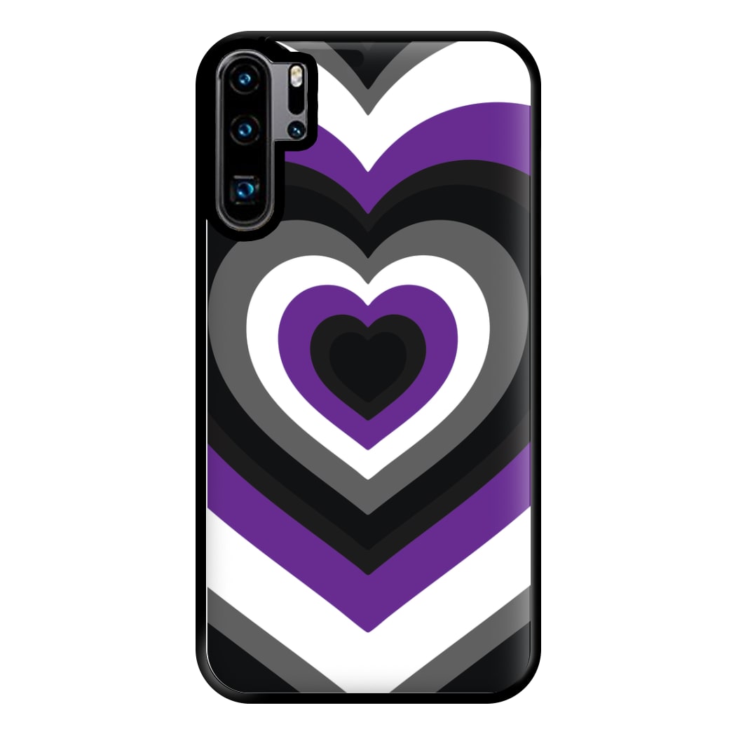 Asexual Pride Heart Phone Case for Huawei P30 Pro