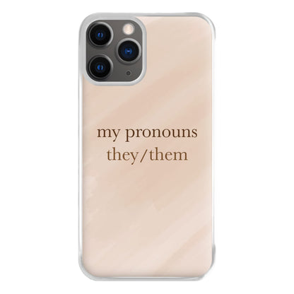 They & Them - Pronouns Phone Case for iPhone 12 Pro Max