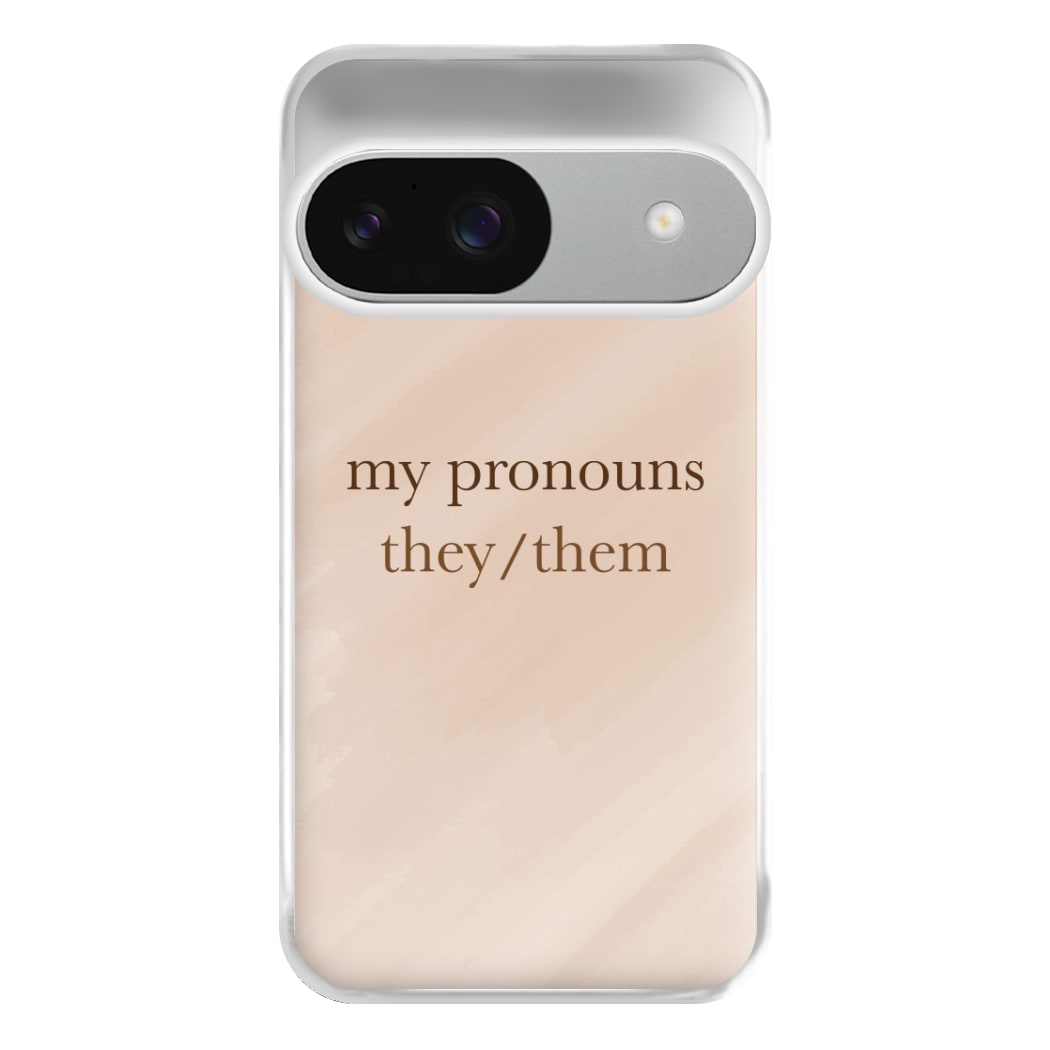 They & Them - Pronouns Phone Case for Google Pixel 9 / 9 Pro