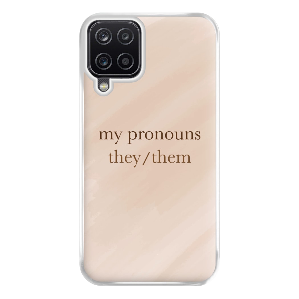 They & Them - Pronouns Phone Case for Galaxy A12