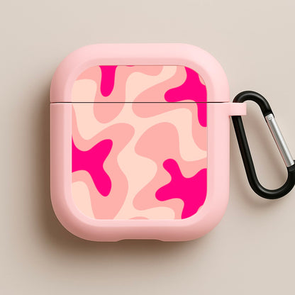 Psychedelic Pattern I Pink AirPods Case