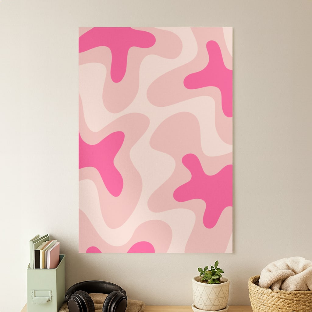 Psychedelic Pattern I Poster