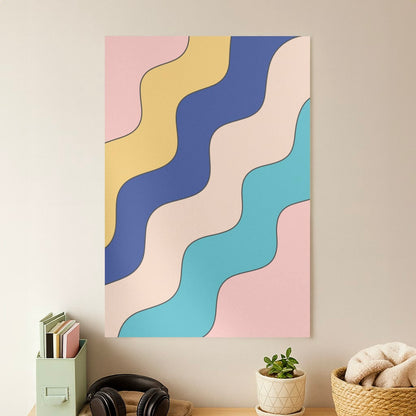Psychedelic Pattern II Poster