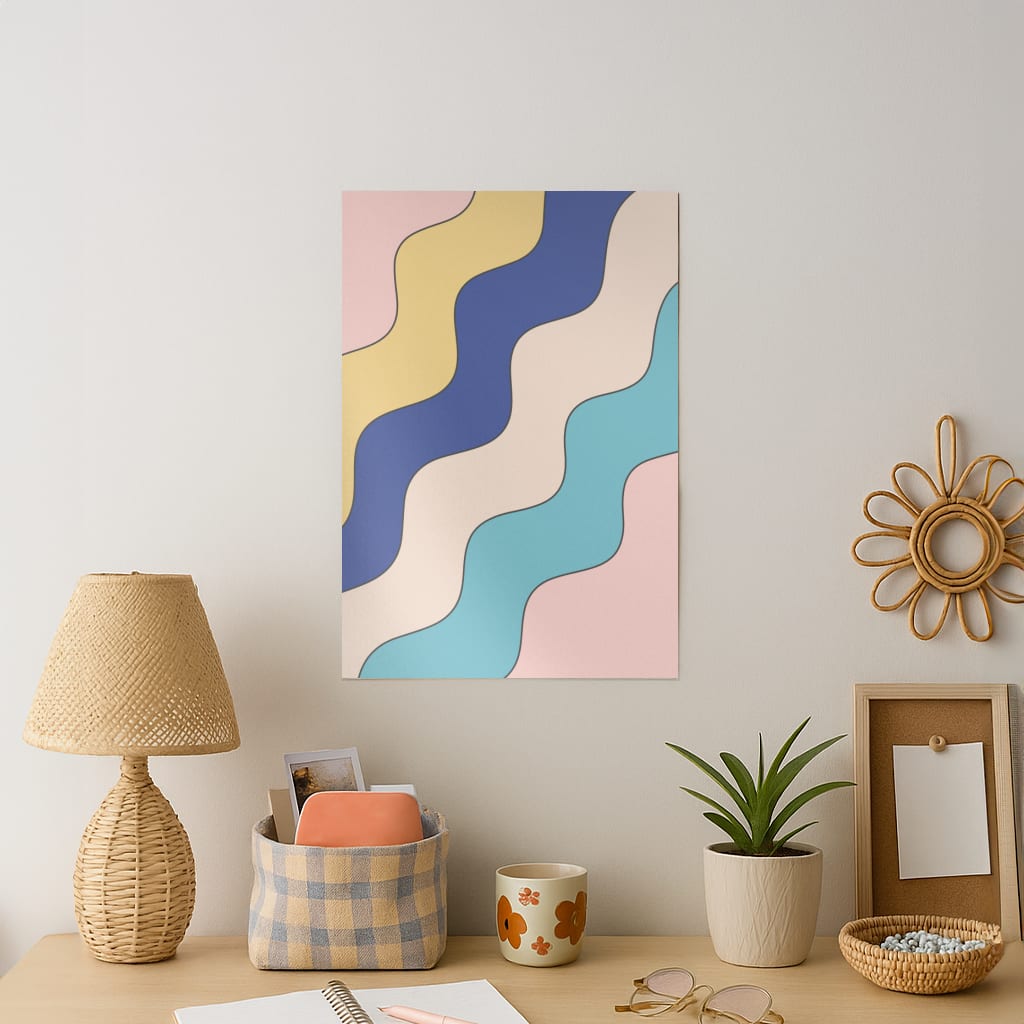 Psychedelic Pattern II Art Print