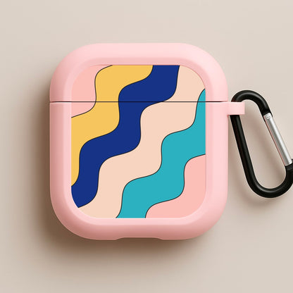 Psychedelic Pattern II Pink AirPods Case