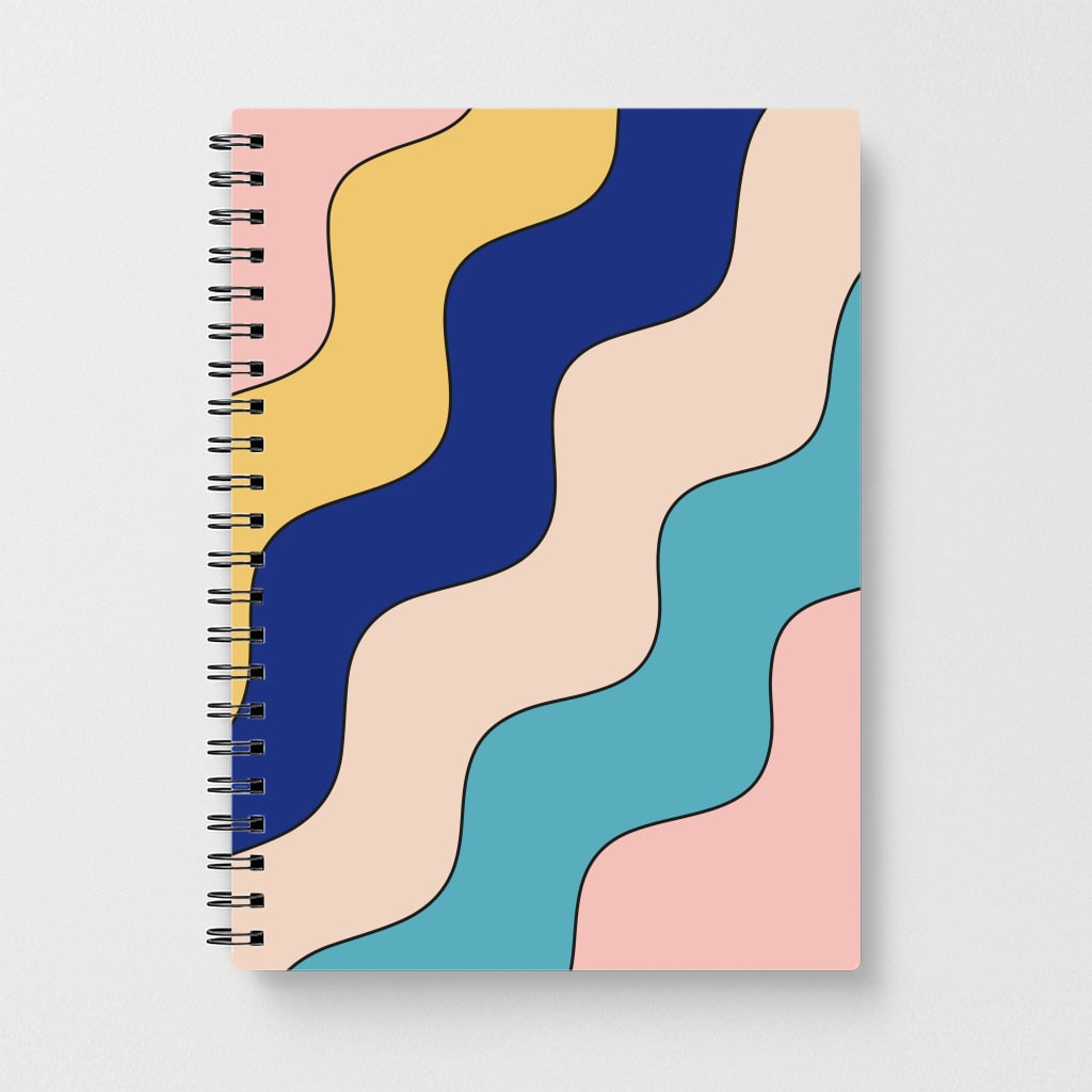 Psychedelic Pattern II Notebook