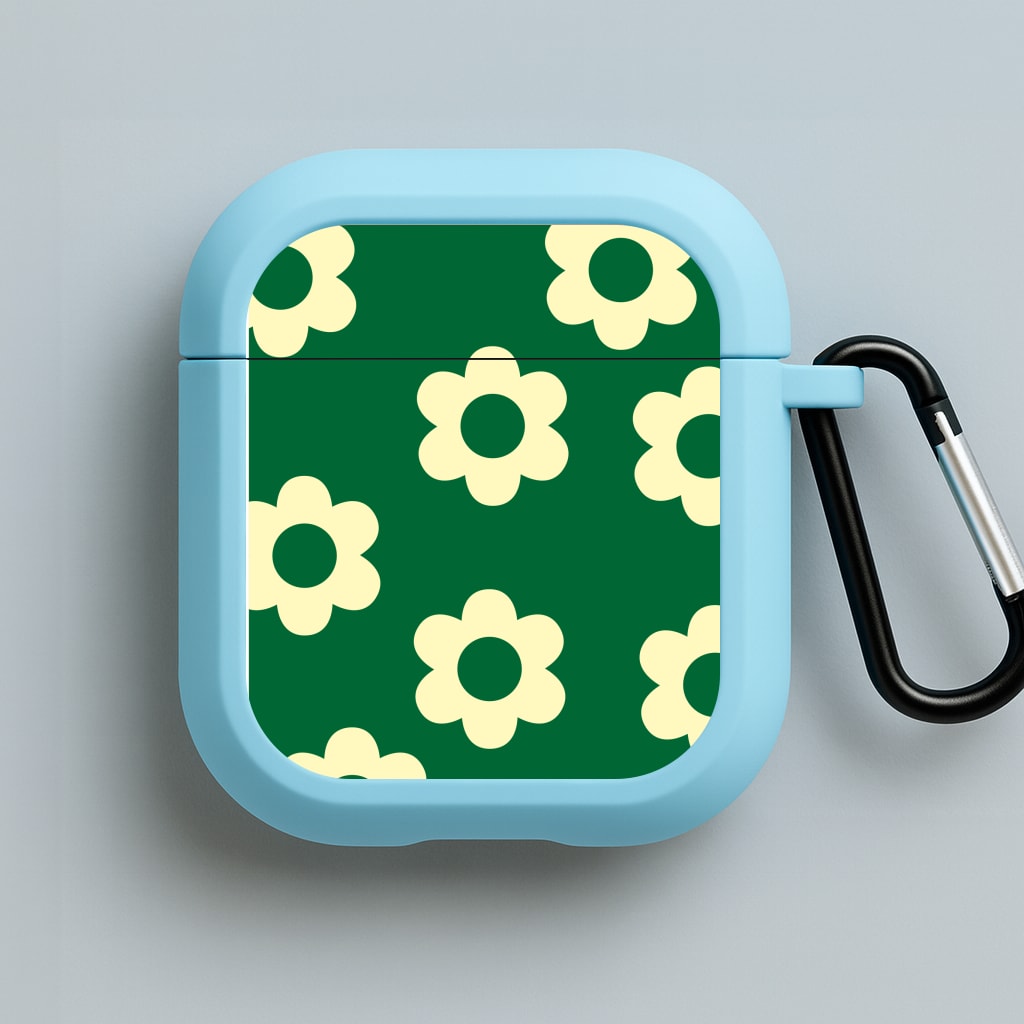 Psychedelic Pattern IV Blue AirPods Case