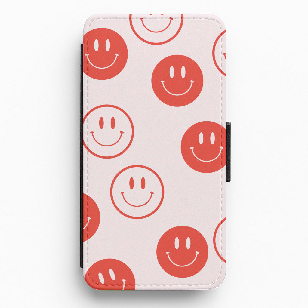 Psychedelic Pattern V Flip / Wallet Phone Case