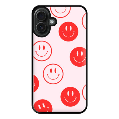 Psychedelic Pattern V Phone Case for iPhone 16 Plus