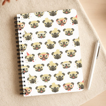 Pug Life - Pug Pattern Notepad