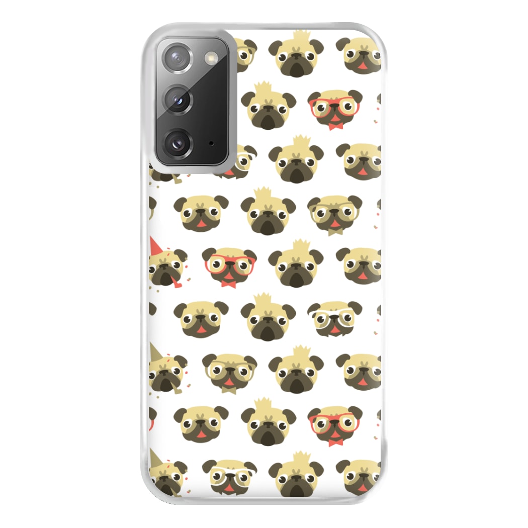 Pug Life - Pug Pattern Phone Case for Galaxy Note 20 Ultra