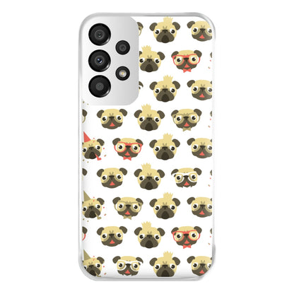 Pug Life - Pug Pattern Phone Case for Galaxy A33