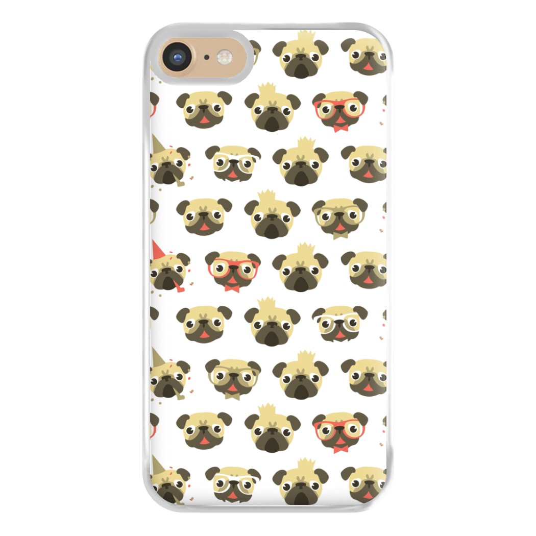 Pug Life - Pug Pattern Phone Case for iPhone 6 / 7 / 8 / SE