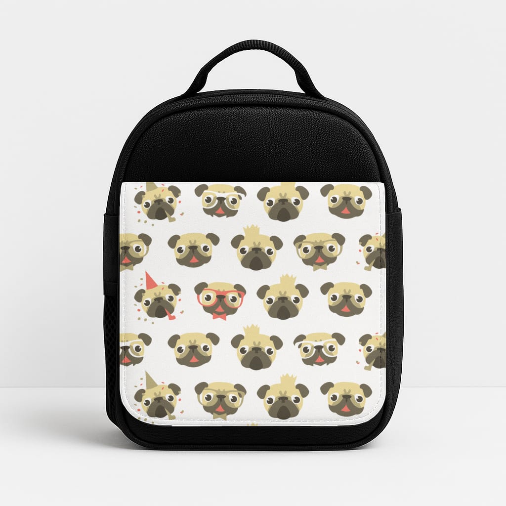 Pug Life - Pug Pattern Lunchbox