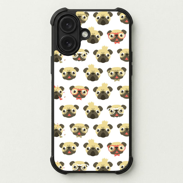 Pug Life - Pug Pattern Phone Case — Bumper case