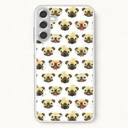 Pug Life - Pug Pattern Phone Case for Galaxy A37